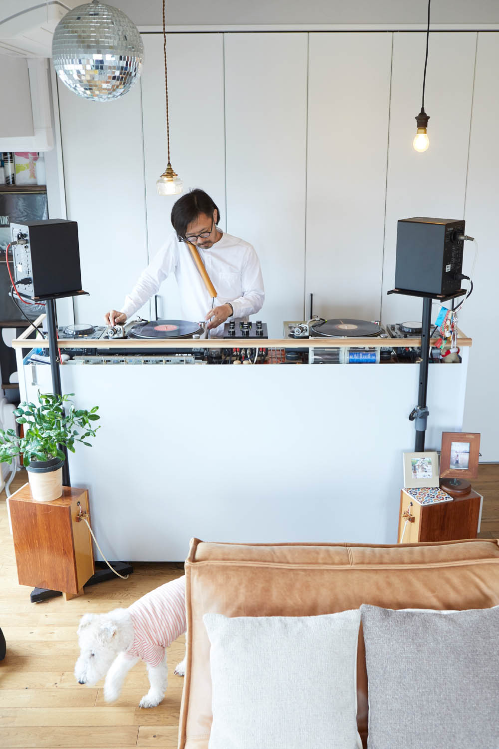 K様邸｜音楽と、愛犬と。